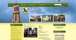 Desktop Screenshot of kryry.cz