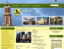 Tablet Screenshot of kryry.cz